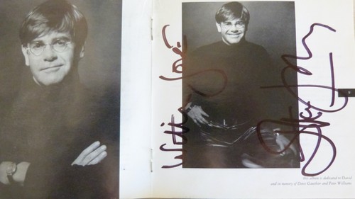 Autographe dédicace original - autographe,