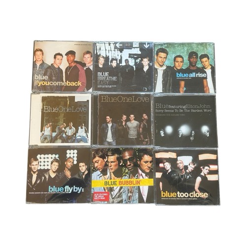 Blue bundle singles - 9, +